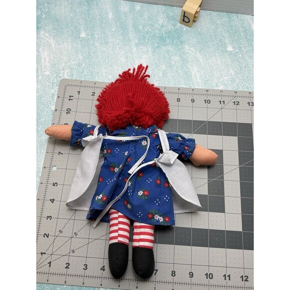Vintage Raggedy Ann Doll By Playskool - Picture 4 of 6